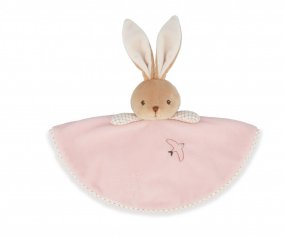 Doudou Coelho Redondo Rosa Personalizvel 
