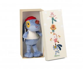 Peluche Câline Jules dans Coffret Cadeau 