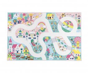 Tapis avec Circuit  Cross Roads  Royaume Enchanté 
