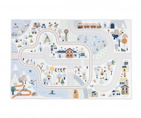 Tapis avec Circuit Cross Roads Vallée Blanche