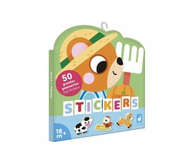 50 Stickers Grandi Animali Fattoria