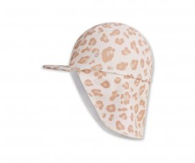 Gorro de Bao Leopard Beige