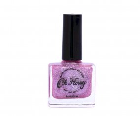 Vernis  Ongles Pink Glitter