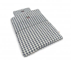 Set Notte Bambole Blue Check