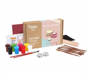 DIY Kit de Manualidades para Hacer Portavelas