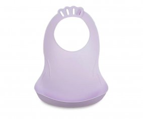 Bavoir Bibou Lilas