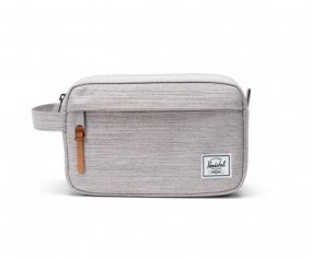 Neceser Chapter Travel Kit Light Grey Crosshatch