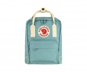 Mochila Kanken Mini Sky Blue / Light Oak