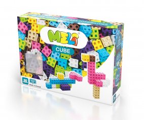 50 peas de construo Classic CUBE Pink