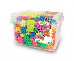 500 peas Travel Box Basic Neon