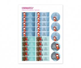 25 Etichette Termoadesive Sugary - Tutete