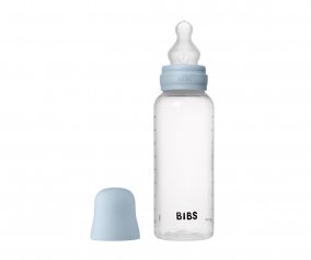 Bibero de plstico BIBS Baby Blue 270ml 