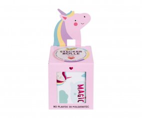 Rollo de Pegatinas Sticker Roll Unicorns