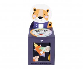 Rollo de Pegatinas Sticker Roll Space Safari