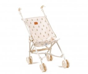 Passeggino Grande Bambole Fleurs Douces mile & Ida