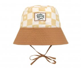 Gorrito de Bao con Proteccin Check Vanila/Sea Salt