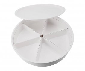 Bandeja sensorial PlayTray com compartimentos e tampa removveis