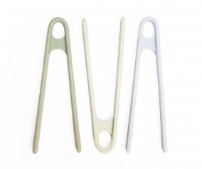 3 pinas de silicone Verdes