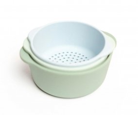 3 Ciotole Sensoriali Impilabili Green