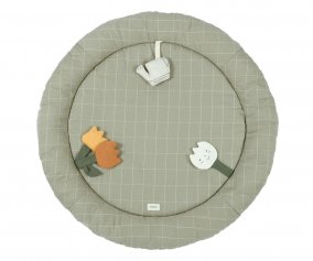 Tapis d'veil Rond Playground Tulips