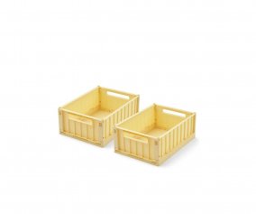 2 caixas de Armazenamento P Weston Lemonade 