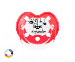 1 Chupeta Classic Personalizada Aranha