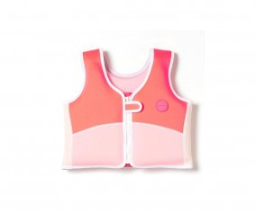 Giacca Galleggiante Mermaid 3-6 anni Neon Strawberry