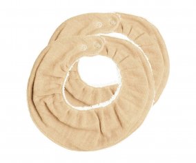 2 Seca babinhas com folhos Wheat OCS