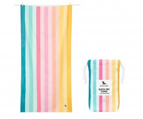 Toalla Playa Extra Large Microfibra Coastal Candy Personalizable