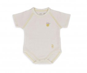 Body Beb (0-36meses) Manga Corta Warm Cream