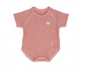 Body Beb (0-36meses) Manga Corta Warm Old Rose