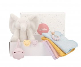 Pack Regalo Recin Nacido Personalizable Elephant