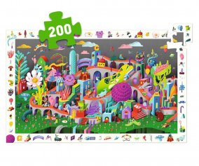 Puzzle Observacin Crazy Town