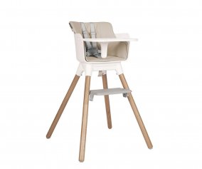 Trona 2 en 1 Mesa y Silla Infantil Kombo Beige
