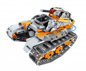 Robot Tanque Radio Control 4 en 1 / 552 Piezas