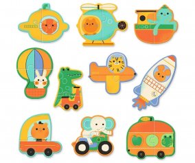 Puzzle Duo Vehiculos