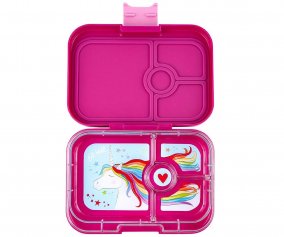 Lunch Box Yumbox Panino Malib Purple Unicorn 4 Spazi