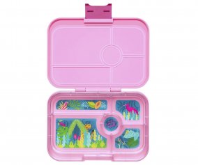 Yumbox Tapas Capri Pink Jungle 5 Spazi