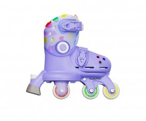 Patins  Roulettes Yvolution Twista Violet 30-34