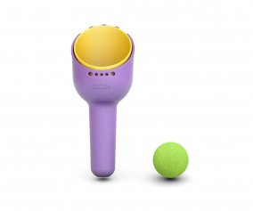 Pala Rastrillo y Pelota de Playa Violeta RakBi BiBio