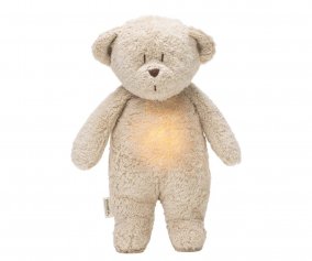 Peluche Luz-Sonido Oso Orgnico Moonie 2.0 Sand