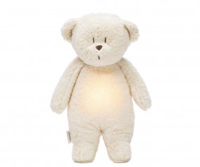 Peluche Son et Lumière Ours Organique Moonie 2.0 Polar