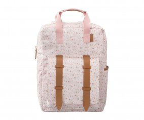Mini Mochila Garden Flowers Personalizable