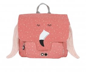 Mochila Maleta Preescolar Mrs.Flamingo Personalizable