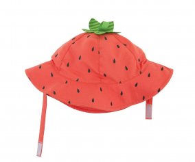 Cappellino Spiaggia UPF 50 Fragola 6-12M