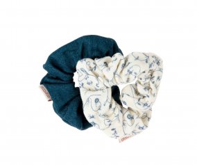 2 Coleteros Scrunchie Scandi Floral