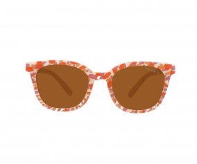 Gafas de Sol Polarizadas Classic Wayfarer Tortoise Bloom (3-8 aos)