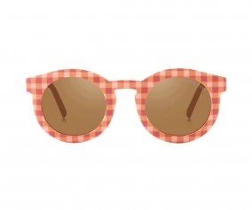 culos de sol flexveis polarizados Classic Junior Sunset Gingham (9-14 anos)