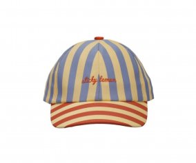 Bon Personalizvel Stripes Blue Whale+Sandy Yellow