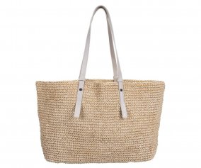 Borsa Shopper Kami Straw Stone